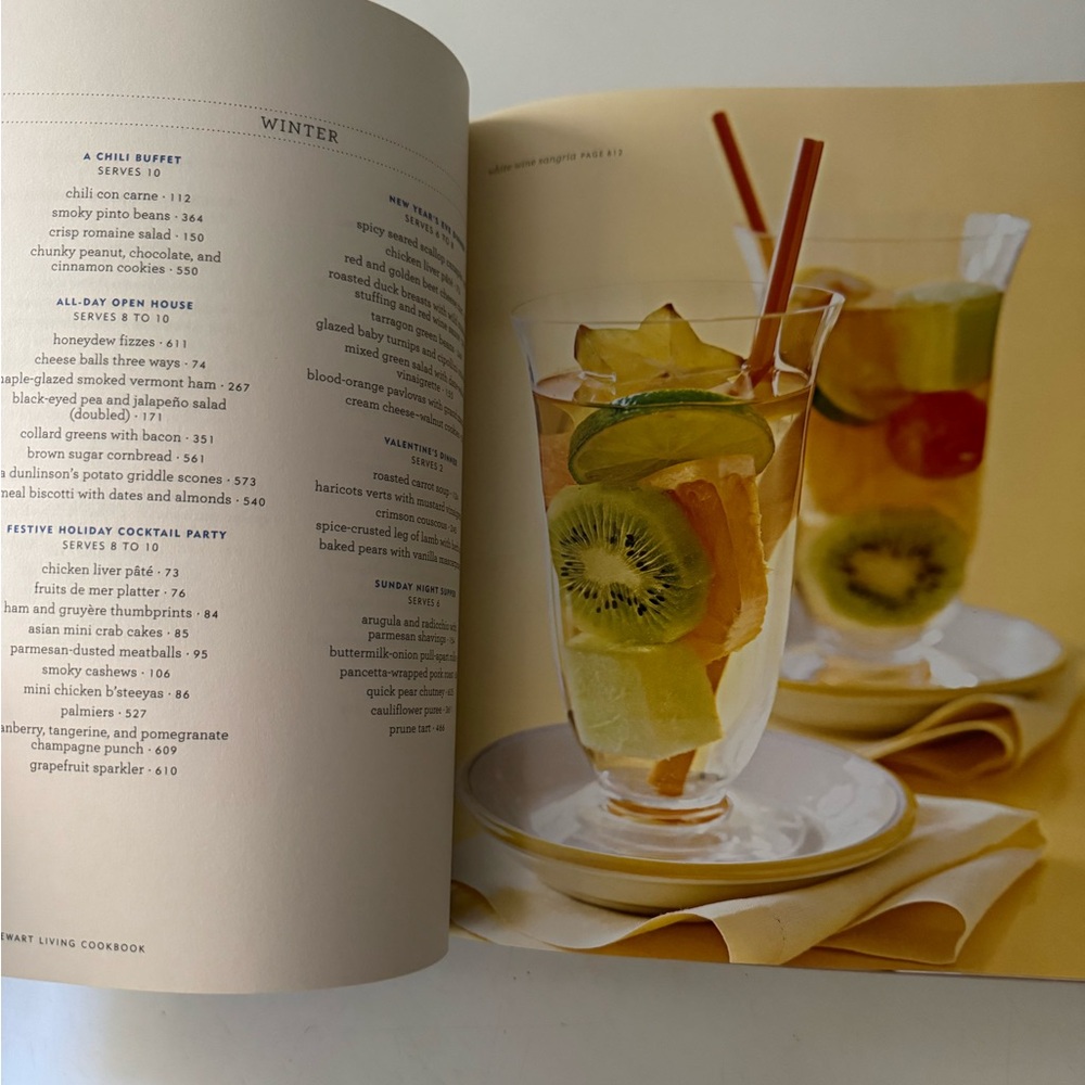 Martha Stewart Living Cookbook - Blue - Picture 8 of 11